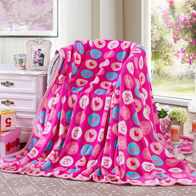 

Shengwei Bedding Home Textiles Blankets Coral Velvet Blankets Air Conditioning Blanket Blanket Blanket Blanket Mink Velvet Single Blanket 150 200cm Lock & Love