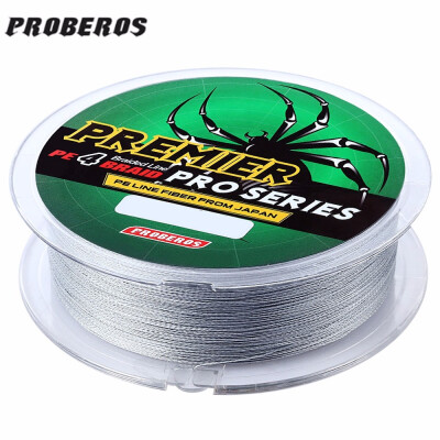 

PROBEROS 100M Mixed Color PE Monofilament Fishing Line Strong 4 Strands Braided Wire PE material High tensile strength