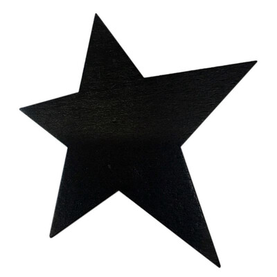 

UpperX Wooden star baby Kids Clothes Hook Childrens Room Wall Decoration Hanger Hook Birthday GiftBlack