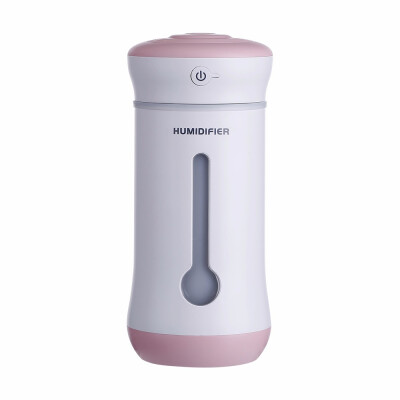 

TOMNEW 3 in 1 Mini Cool Mist Humidifier 300ML Ultrasonic Portable Air Diffuser with USB Fan&LED Light for Home Office or Car