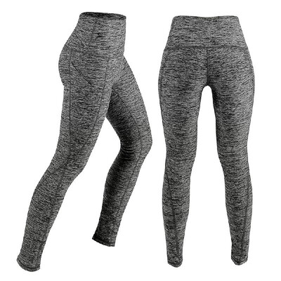 

Womens High Waist Yoga Pants Tummy Control Workout Running 4 Way Stretch Yoga Leggings Tights with Pocket