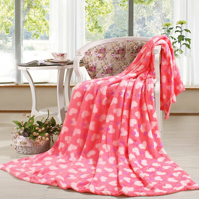 

Красный швейцарский текстильная двухсторонний коралловый красный ковер ворсом одеяло удобный хлопок 150 * 200CM