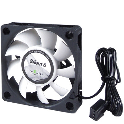 

GELID 6cm fan small chassis cooling fan 3200 rpm 3 pin interface Silent6