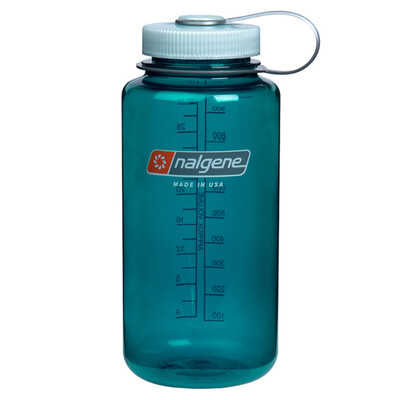

Loctite nalgene plastic space cup 1000ml wide mouth sports portable kettle outdoor water bottle turquoise blue 2178-2040