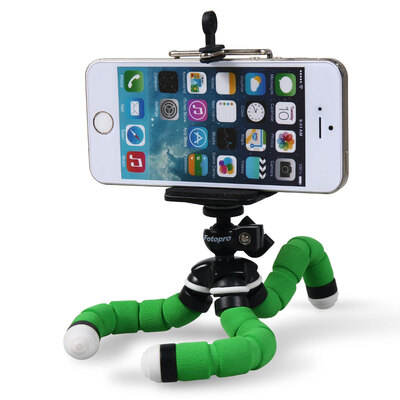 

Fotopro flexible compact tripod aluminum&foam mini tripod for smart phone&camera