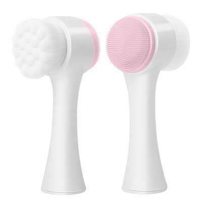 

Korean won season high-end massage double-sided wash brush cosmetic beauty tools cleansing brush remover brush face cleaning instrument