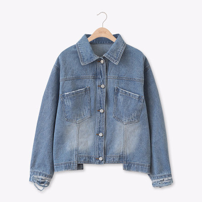 

new denim jacket jaqueta feminina casaco feminino jackets&coats for women clothes fall outwear