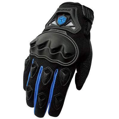 

Sai Yu SCOYCO motorcycle riding gloves spring&summer models breathable knight equipment electric car mens motorcycle gloves MC29 blue L
