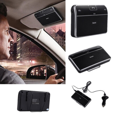 

Bluetooth 4.0 Hands-free Multipoint Speakerphone Speaker Car Kit Sun Visor