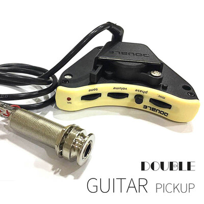 

DOUBLE B1G B2G Acoustic Guitar Single Double Pickup Avoid Opening for 39-42 inch Guitar Pickups Sound System Control Accessories