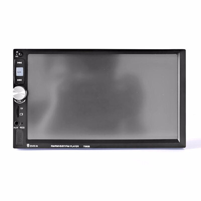 

7080B 7 inch Car Audio Stereo MP5 Player 12V Auto Video Remote Control with Rearview Camera