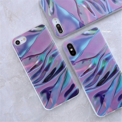 

iphone 6 6s 8 678 plus X 5s 5 SE Case Granite Scrub Marble Stone Painted Silicone Phone Case