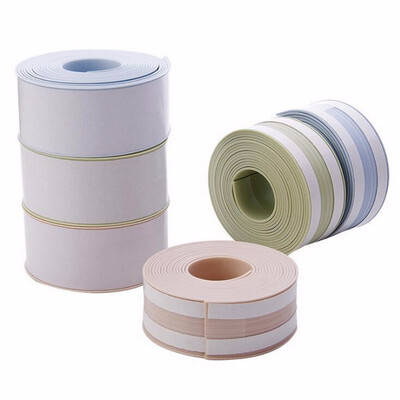 

PVC Waterproof Mildew Proof Adhesive Tape Kitchen Sink Joint Crevice Sticker Corner Line Sticking Strip