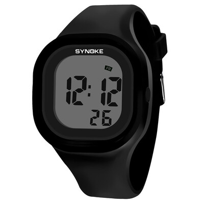 

Jelly Korean female student electronic watch female waterproof colorful luminous silicone electronic watch male