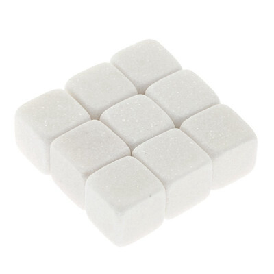 

UpperX Ice Stones Drinks Cooler Cubes Beer marble Pouch 9pcs 20mm