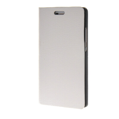 

MOONCASE Leather Side Flip Wallet Card Holder Stand Shell Pouch ЧЕХОЛ ДЛЯ Huawei Ascend P8 Lite White