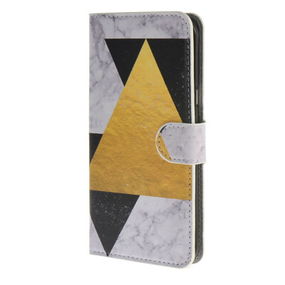 

MOONCASE Case for Samsung Galaxy A8 Pattern series Leather Flip Wallet Card Slot Stand Back Cover