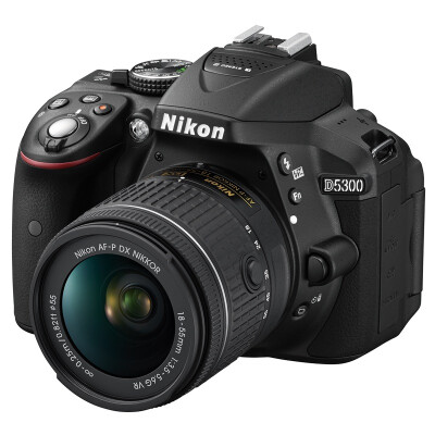 

Nikon D5300 SLR kit (AF-P DX Nikkor 18-55mm f / 3.5-5.6G VR) black