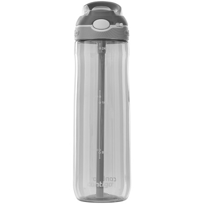 

Plastic cup hooks summer sports straw cups 750ml gray HBC-ASH002