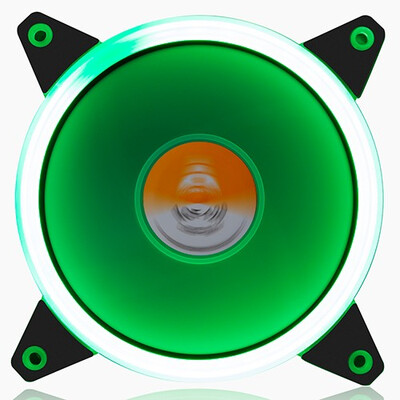 

GOLDEN FIELD Solar Halo Ultra Quiet Bearing 120mm LED Fan for PC Computer Desktop Case CPU Cooler Green by GOLDEN FIELD