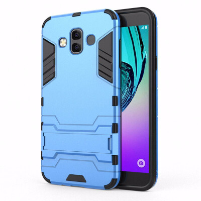 

WIERSS Shockproof Hard Phone Case for Samsung Galaxy J7 Duo 2018 J720 SM-J720F 55" Combo Armor Case Back Cover Fundas Capa