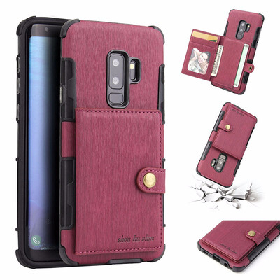 

SHS Phone Case For Motorola Moto G5G5 PlusG5SG5S Plus Fashion Concise Leather Wire Drawing Multifunction Purse