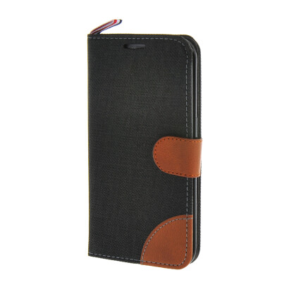 

MOONCASE Galaxy S6 Edge , Leather Wallet Flip Card Holder Pouch Stand Back Case Cover for Samsung Galaxy S6 Edge Black