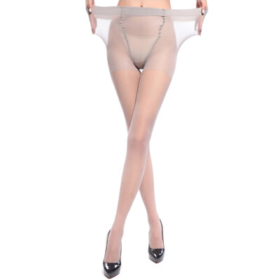 

Jingdong Supermarket Langsha stockings 3 pairs of large wide-body open-toed fish mouth thin section underwear socks double plus crotch summer brown uniform