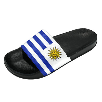 

Fashion Casual 2018 World Cup Slipper Uruguayan Men&Women Sports Slippers Custom Shoes