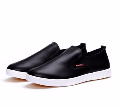 

Korean version of fashion casual business shoes mens English board shoes students a foot pedal lazy new style loafers