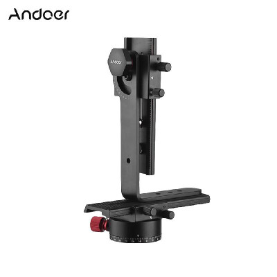 

Andoer 720 Degree Panoramic Head Including 360° Swivel Panoramic Indexing Rotator 2 Way Rail Slider L Bracket Kit for Canon Ni