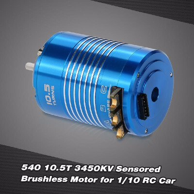 

High Performance 540 105T 3450KV Sensored Brushless Motor for 110 RC Car Truck