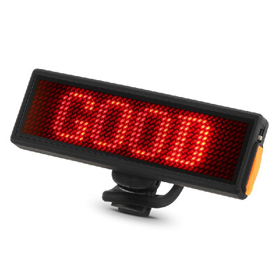 

Rechargeable Advertising Lamp Bike Light Cycling Bicycle Warning Light Lamp Bike Sign Lighting Taillight Tail-lamp