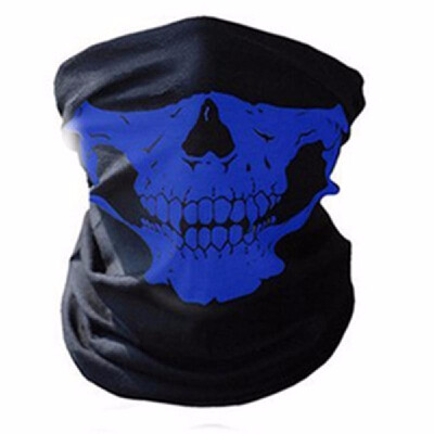 

Unseamed Multifunctional Headband Skull Bandana Helmet Neck Face Mask Thermal Scarf Halloween Props