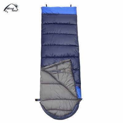 

WIND TOUR Adult Outdoor Hand Unbound Thickening Envelope Style Sleeping Bag Comfortable lightweight durable