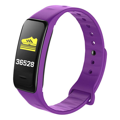 

Bluetooth Colorful Screen Smart Bracelet Blood Pressure Oxygen Heart Rate Monitor Fitness Tracker