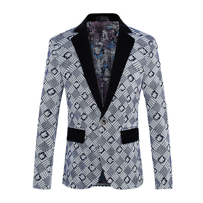 

2016 New Men Blazers&Jackets Dress Suits Coats Cardigans Mens Casual Fashion Slim Fit Large Size Long Sleeved Single Button Style Blazers Dress Suits Coats Cardigans M-5XL Plus Size Blazers Male