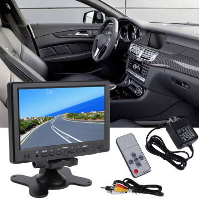 

7Inch 800x 480 TFT Color LCD AV Vehicle Car Rearview Monitor HDMI VGA AV