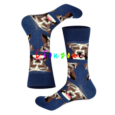

New Arrived Novelty Hosiery Socks Women Men Unisex Funky Dog Pet Pug Shiba Inu Beagle Buldog Lovely Happy Socks For Lover Gift