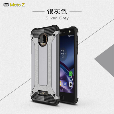 

Goowiiz Phone Case For Motorola Moto ZZ ForceZ Play King Kong Armor Fashion Bumper PC TPU Prevent falling