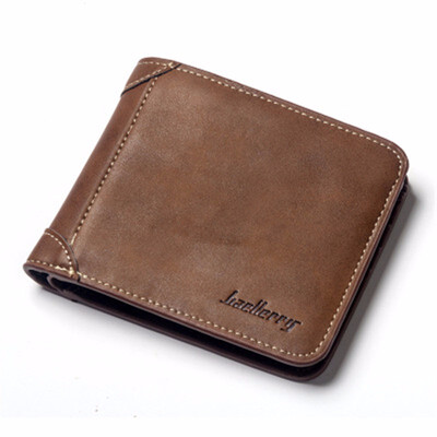 

Shozafia Wallet Short Mens chamois leather Vintage Clutch Bag