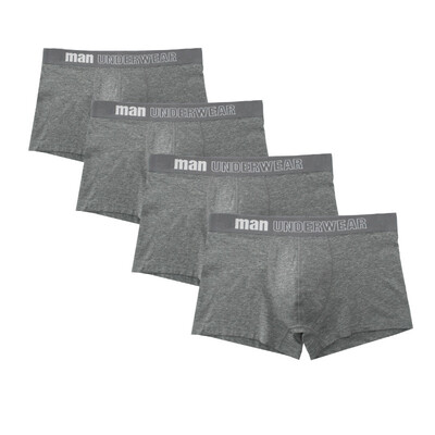 

4Pcslot 2018 New Striped Mens Cotton Boxer Shorts Boxers Underwear Men Brand Underpants Comfortable Breathable Male Panties