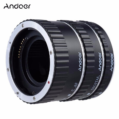 

Andoer Colorful Metal TTL Auto Focus AF Macro Extension Tube Ring for Canon EOS EF EF-S 60D 7D 5D II 550D