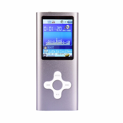

Mini Metal Ultra-thin 18" 4th LCD MP3MP4 Player Video Movie Music Players With FM Radio USB20 Support Recording TXT Function