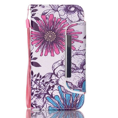 

MITI High Quality Fashion Split design Leather PU Mobile Phone Case Samsung Galaxy S6 G9200 Wallet Flip Holster Lanyard Cover