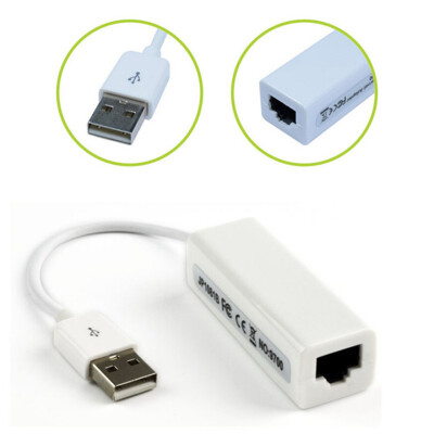 

USB 2.0 to RJ45 Lan Network Ethernet Adapter Card for Mac OS Android Tablet pc Win 7 8 XP100Mbps