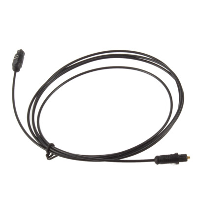 

1.5m / Male Digital Audio Optical Fiber Optic Toslink Cable Cord DVD CD