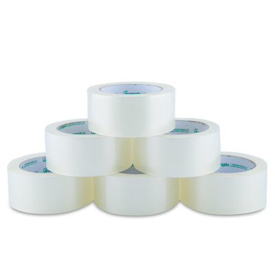 

GuangBo 6 package 48mm 100y transparent sealing tape tape office supplies FX-21