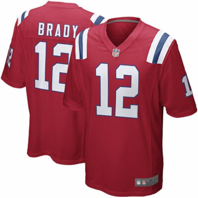 

Mens New England Patriots Tom Brady Nike Navy BlueSilver Game Jersey