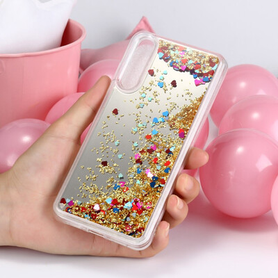 

Akabeila Cover for Huawei P20 Pro P20 Plus Case Soft Mirror Dynamic Glitter Phone Protector Cover Shell